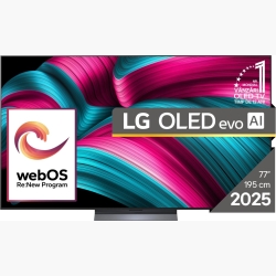 TV Set|LG|77"|OLED/4K/Smart|3840x2160|Wireless LAN|Bluetooth|webOS|Black|OLED77C51LA