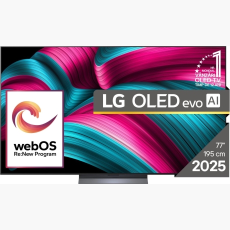 TV Set|LG|77"|OLED/4K/Smart|3840x2160|Wireless LAN|Bluetooth|webOS|Black|OLED77C51LA