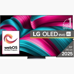 TV Set|LG|83"|OLED/4K/Smart|3840x2160|Wireless LAN|Bluetooth|webOS|OLED83C51LA