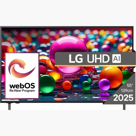 TV Set|LG|55"|4K/Smart|3840x2160|Wireless LAN|Bluetooth|webOS|55UA75003LA