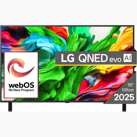 TV Set|LG|55"|4K/Smart|3840x2160|Wireless LAN|Bluetooth|webOS|55QNED85A3C
