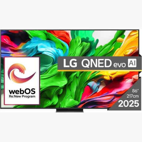 TV Set|LG|86"|4K/Smart|3840x2160|Wireless LAN|Bluetooth|webOS|Black|86QNED86A3A