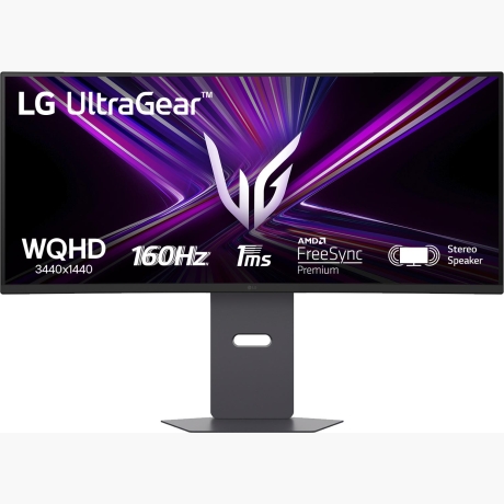 LCD Monitor|LG|34 "|3440 x 1440 pixels|Wide Quad HD|Native aspect ratio 21:9|LCD|Curved|34G600A-B