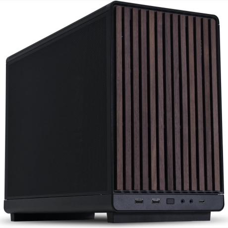 Case|LIAN LI|A3-mATX|Micro|MicroATX|MiniITX|Colour Black / Brown|G99.A3X-WD.00