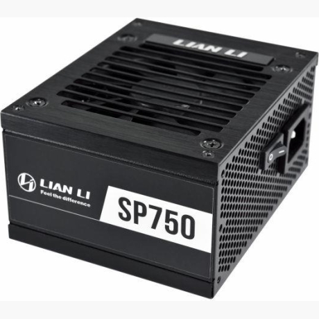 Power Supply|LIAN LI|SP750 BLACK|SFX|750 Watts|Efficiency 80 PLUS GOLD|PFC Active|G89.SP750B.00EU