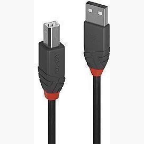 CABLE USB2 A-B 0.2M/ANTHRA 36670 LINDY