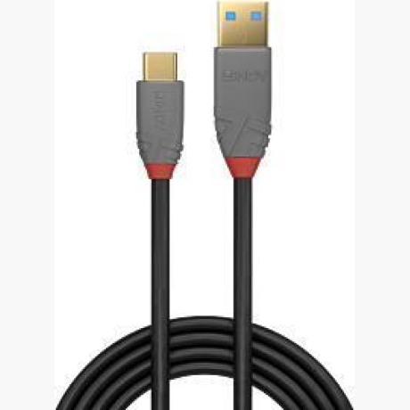 CABLE USB2 C-A 3M/ANTHRA 36888 LINDY