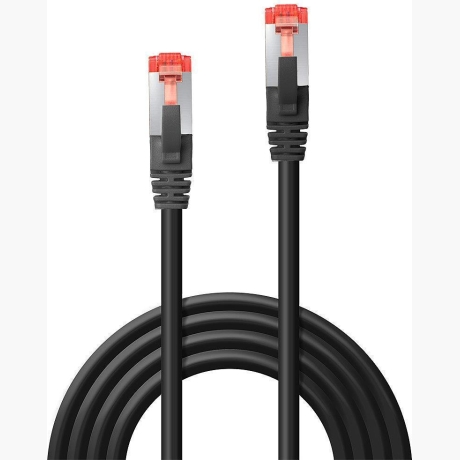 CABLE CAT6 S/FTP 1M/BLACK 47777 LINDY