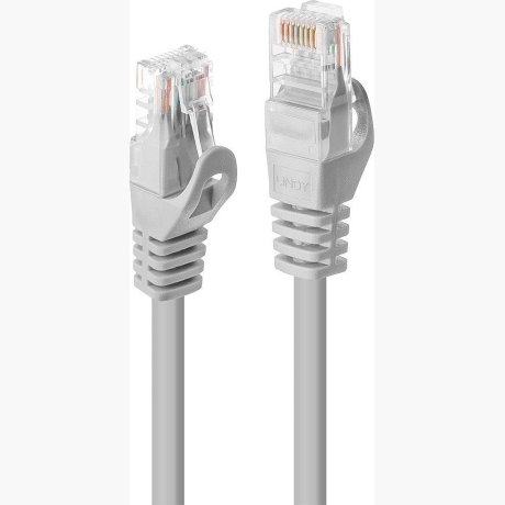 CABLE CAT5E U/UTP 0.3M/GREY 48360 LINDY