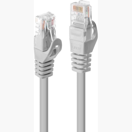 CABLE CAT5E U/UTP 0.5M/GREY 48361 LINDY