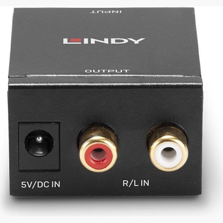 I/O CONVERTER PHONO TO TOSLINK/70309 LINDY