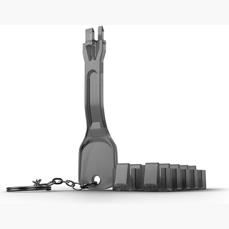 NET ACC RJ45 PORT BLOCKER +KEY/BLACK PACK10 40470 LINDY