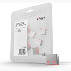 USB PORT BLOCKER 10PACK/PINK 40460 LINDY