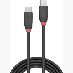 CABLE USB3.2 C-C 1M/BLACK 36906 LINDY