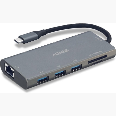I/O DOCKING STATION USB3.2/HDMI//RJ45/VGA 43278 LINDY