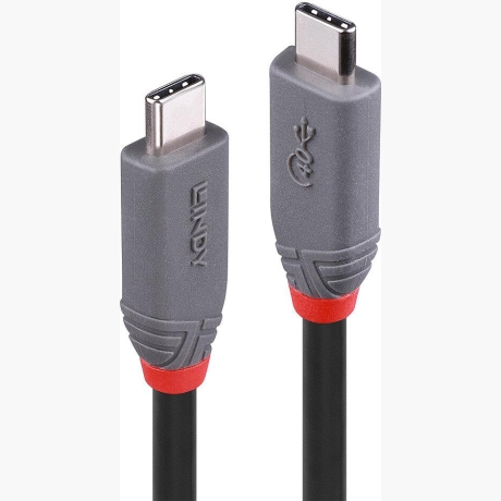 CABLE USB-C TO USB-C 0.8M/ANTHRA 36947 LINDY