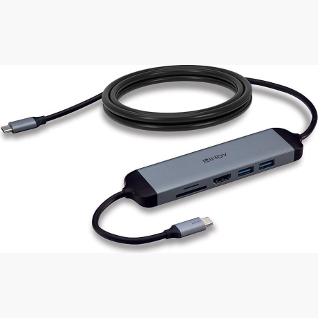 I/O DOCKING STATION USB-C/DST-MICRO 140 43326 LINDY