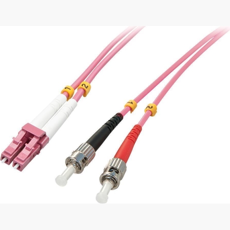 CABLE FIBRE OPTIC LC/ST OM4/10M 46354 LINDY