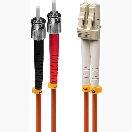 CABLE FIBRE OPTIC LC/ST/1M 46490 LINDY