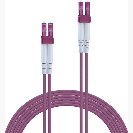 CABLE FIBRE OPTIC LC/LC OM4/15M 46345 LINDY