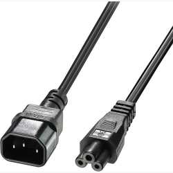 CABLE POWER IEC C14 TO IEC C5/2M 30341 LINDY