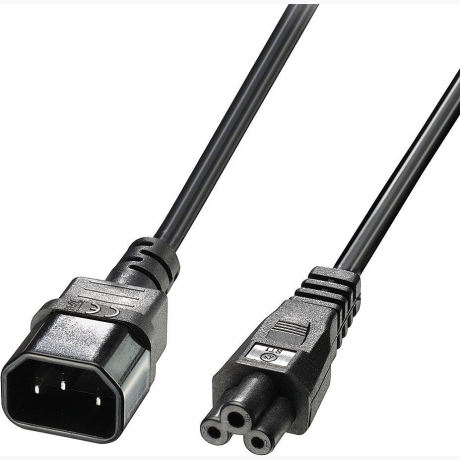 CABLE POWER IEC C14 TO IEC C5/5M 30343 LINDY