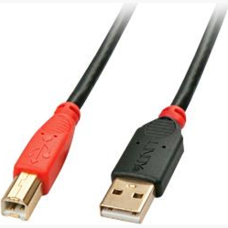 CABLE USB 2.0 A/B ACTIVE 15M/42762 LINDY