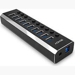 I/O HUB USB3 10PORT/43370 LINDY