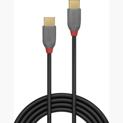 CABLE USB2 TYPE C 1M/ANTHRA 36871 LINDY