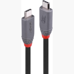 CABLE USB4 240W TYPE C 1.5M/40GBPS ANTHRA LINE 36957 LINDY