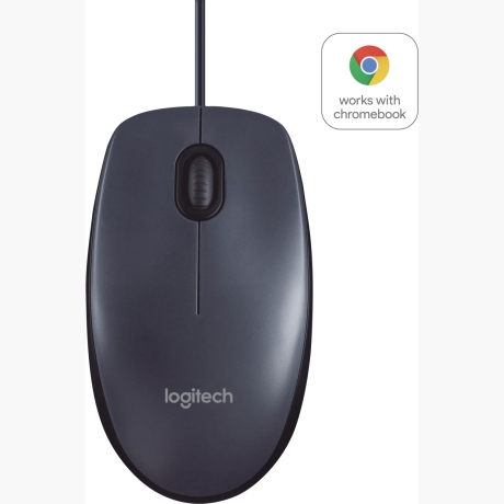 MOUSE USB OPTICAL B100/BLACK OEM 910-003357 LOGITECH
