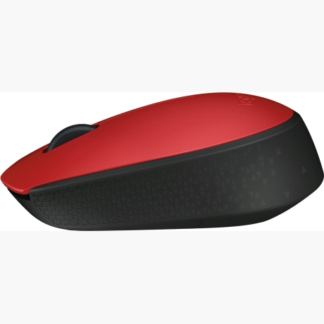 MOUSE USB OPTICAL WRL M171/RED 910-004641 LOGITECH
