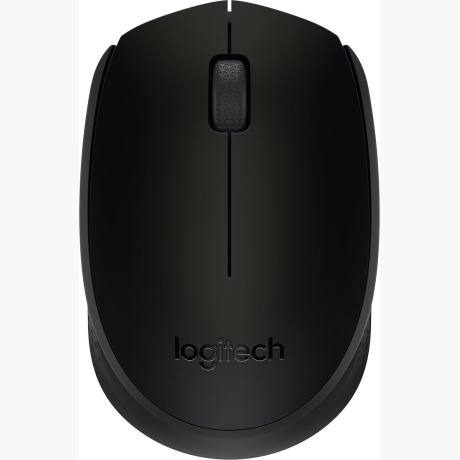MOUSE USB OPTICAL WRL B170/BLACK 910-004798 LOGITECH