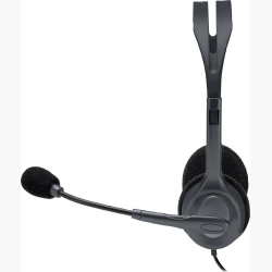HEADSET STEREO H111/GREY 981-000593 LOGITECH