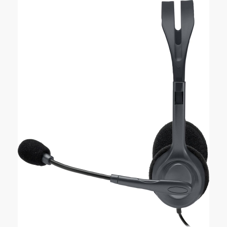 HEADSET STEREO H111/GREY 981-000593 LOGITECH