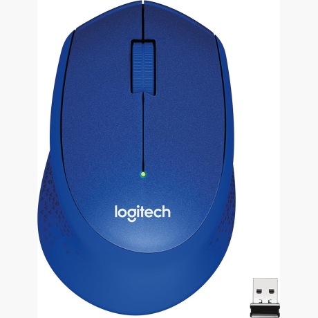 MOUSE USB OPTICAL WRL M330/SILENT BL 910-004910 LOGITECH