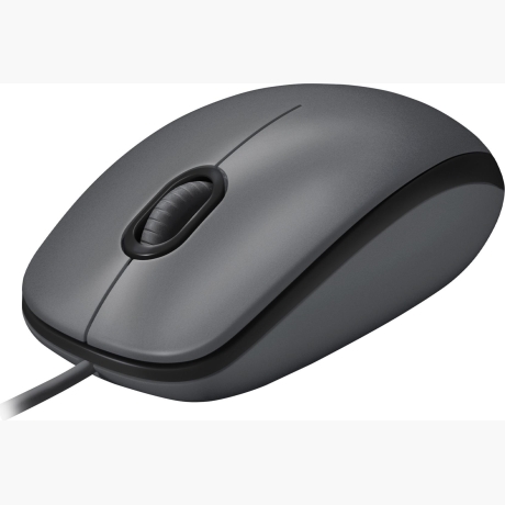 MOUSE USB OPTICAL M100/BLACK 910-005003 LOGITECH