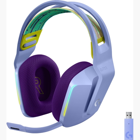 HEADSET GAMING G733 WRL/LILAC 981-000890 LOGITECH
