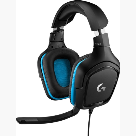 HEADSET GAMING G432/BLACK 981-000770 LOGITECH