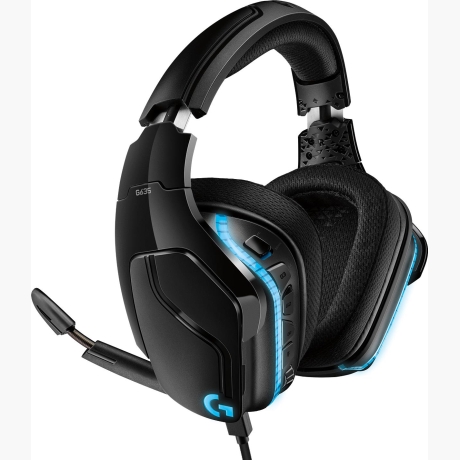 HEADSET GAMING G635/BLACK 981-000750 LOGITECH