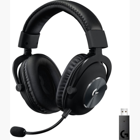 HEADSET GAMING G PRO X WRL/BLACK 981-000907 LOGITECH