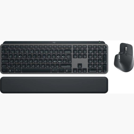KEYBOARD +MOUSE COMBO MXKEYS S/BLACK 920-011614 LOGITECH