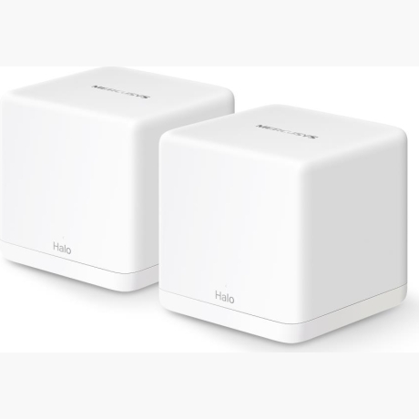 Wireless Router|MERCUSYS|Wireless Access Point / Router|2-pack|1500 Mbps|Mesh|IEEE 802.3ac|IEEE 802.11a|IEEE 802.11b|IEEE 802.11g|IEEE 802.11n|IEEE 802.11ax|2x10/100/1000M|LAN WAN ports 3|HALOH60X(2-PACK)