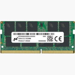 Server Memory Module|MICRON|DDR4|16GB|ECC|3200 MHz|CL 22|1.2 V|MTA9ASF2G72HZ-3G2R