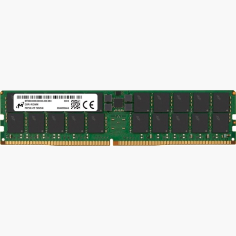 Server Memory Module|MICRON|DDR5|64GB|RDIMM|6400 MHz|CL 52|1.1 V|MTC40F2046S1RC64BR