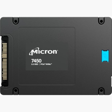 SSD|MICRON|SSD series 7450 PRO|960GB|PCIe Gen4|NVMe|NAND flash technology TLC|Write speed 1400 MBytes/sec|Read speed 6800 MBytes/sec|Form Factor U.3|TBW 28000 TB|MTFDKCB960TFR-1BC1ZABYYR