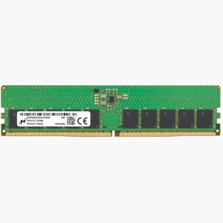 Server Memory Module|MICRON|DDR5|16GB|UDIMM/ECC|5600 MHz|CL 46|1.1 V|MTC10C1084S1EC56BR