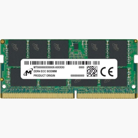 Server Memory Module|MICRON|DDR4|32GB|ECC|3200 MHz|CL 22|1.2 V|MTA18ASF4G72HZ-3G2R