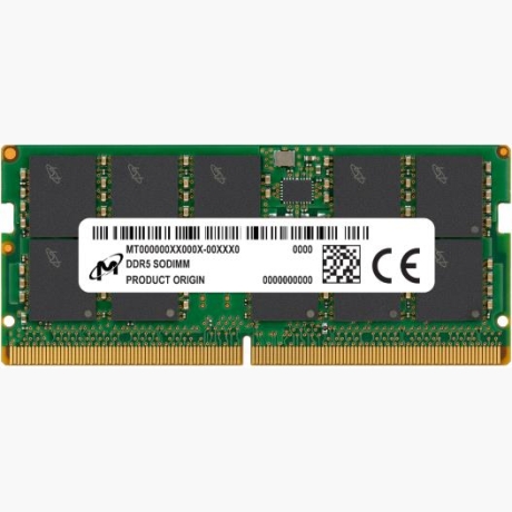 Server Memory Module|MICRON|DDR5|16GB|ECC|5600 MHz|CL 46|1.1 V|MTC10C1084S1TC56BR