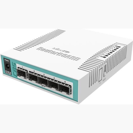 NET ROUTER/SWITCH 5PORT SFP/CRS106-1C-5S MIKROTIK